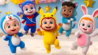 Dudi Dudi Dam Dam Dance 🕺🏻 | Dodi Dodi Dum Dum | 4 Kids Funny Dance | Baby Rhymes | Baby Cartoon