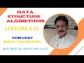 How to Convert Infix to Postfix using Stack with Examples Data Structure and Algorithms Tutorial