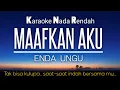 Download Lagu Enda - Maafkan Aku Karaoke Lower Key Nada Rendah