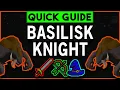 Basilisk Knight Slayer Guide OSRS - Oct 2022