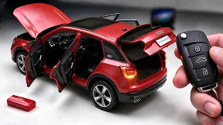 AUDI Q2 UNBOXING! 1:18 Scale Diecast Model Detailed Review And Remote Control Test