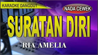 karaoke dangdut suratan diri nada cewek ria amelia