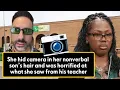 Mom hides camera in nonverbal 7 year old son s hair before school and is HORRIFIED by what she sees