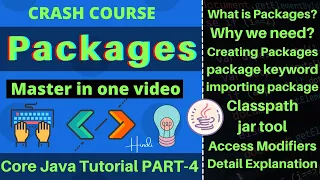 Packages in Java in One Packages in one in HIndi