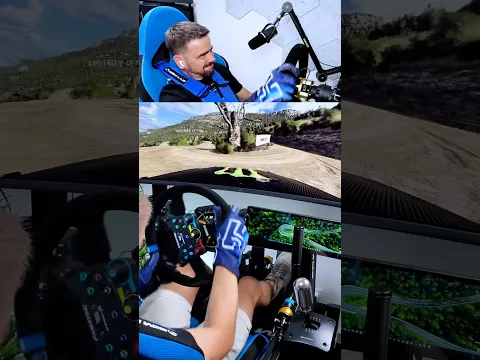 You need this +16k setup for downhill ! 🔥 #simracing #gaming #dirtrally2 #shorts