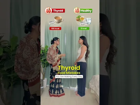 Stop Making These Food Mistakes In Thyroid | Thyroid Diet For Weight Gain & Loss #shorts