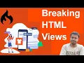 Breaking html content into multiple parts Codeigniter ecommerce Project