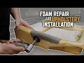 How To Repair Seat Foam and Install Leather Upholstery Into Pontiac G8 - LeatherSeats com
