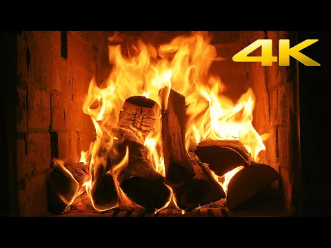 Download MP3 🔥 The Best Burning Fireplace 4K (10 HOURS) with Crackling Fire Sounds NO MUSIC Close Up Fireplace 4K