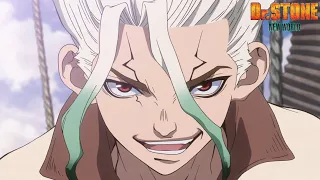 رسم خريطة العالم الجديد Dr STONE الموسم الثالث 