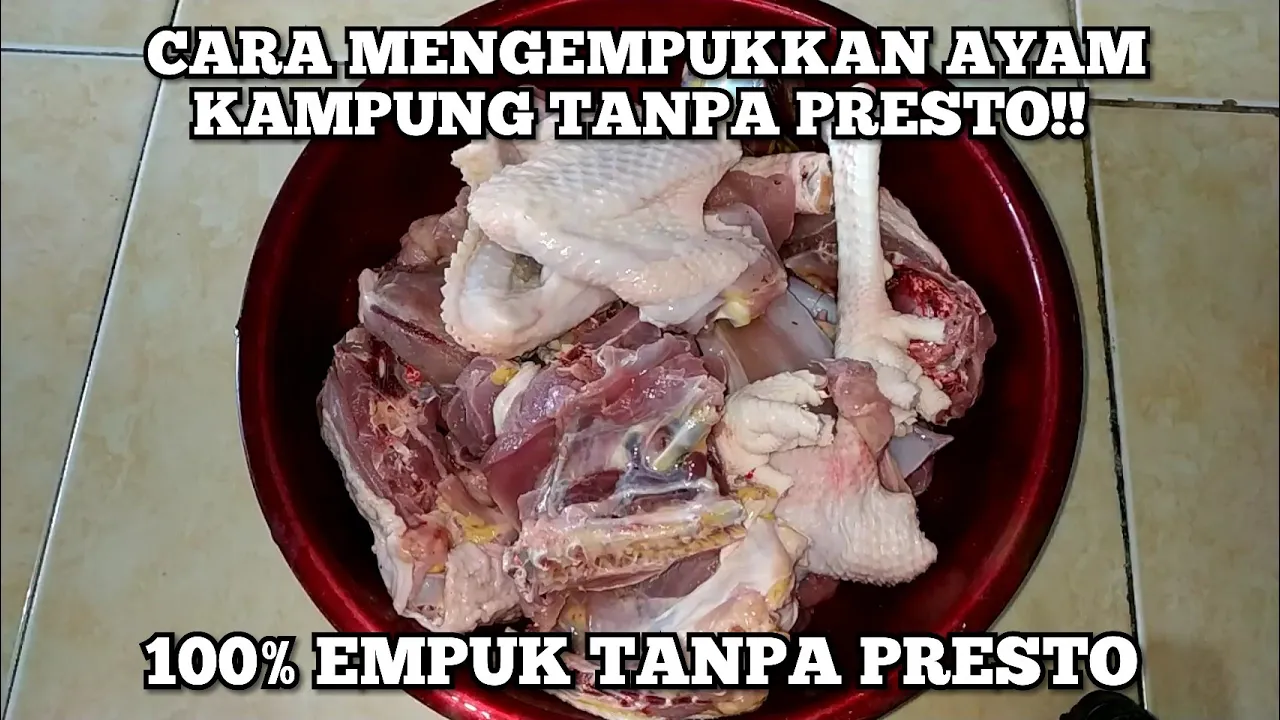 Cara Membuat Rendang Daging dengan panci Presto. 