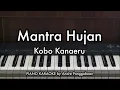 Lagu Mantra Hujan - Kobo Kanaeru | Piano Karaoke by Andre Panggabean