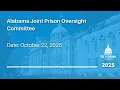 Alabama Joint Prison Oversight Committee