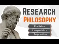Research Paradigms Philosophy Positivism Interpretivism and Pragmatism Explained With Examples