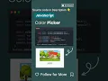 Color Picker How to Make Find Colour Codes in javascript