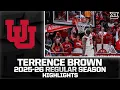 Utah s Terrence Brown Regular Season Highlights 2025-26 Big 12 Basketball