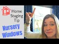 Nursery Blackout Shades Curtains - Staging Tip