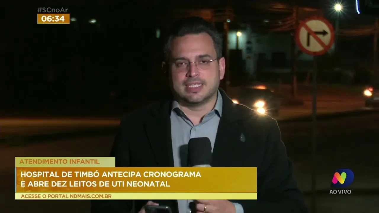 Hospital de Timbó antecipa cronograma e abre novos leitos de UTI neonatal
