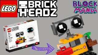 Lego Brickheadz Wall E And Eve speed Build