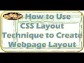 Microsoft Expression Web4 Learning Lesson15-How to Use CSS Layout Technique to Create Webpage Layout