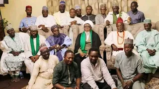 mabiayn sheikh zakzaky h yarabawa sun ziyarce a gidan sa dake abuja