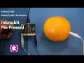 Behind the MakeCode Hardware - Pin Pressed on micro bit