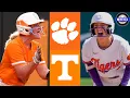 Clemson vs Tennessee Great Game 2025 College Softball Highlights