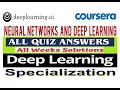 Neural Networks and Deep Learning All Quiz Answers Coursera DeepLearning AI