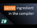 C Syntactic Sugar The Secret Ingredient
