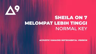 melompat lebih tinggi sheila on 7 acoustic karaoke instrumental version