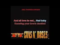 Download Lagu Guns N' Roses - Don't Cry (Alternate lyrics) [Karaoke]