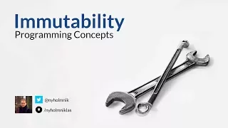 Programming Concepts Immutability