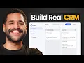 I Build a Custom CRM with AI in 1 day No Code