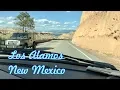 New Mexico 7 Cliffside Drive from Los Alamos Mesa Top