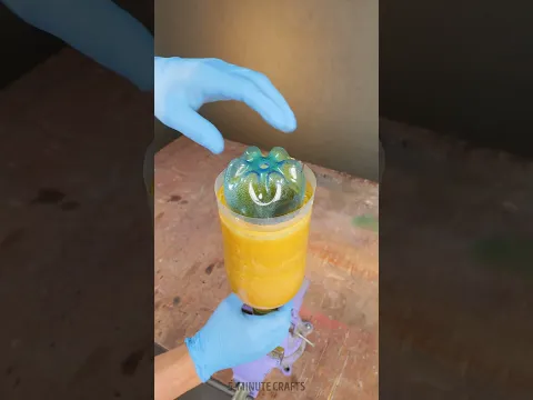 A Beautiful Lamp Hidden Inside a Tree 🌳🤯Concrete lamp from Scratch