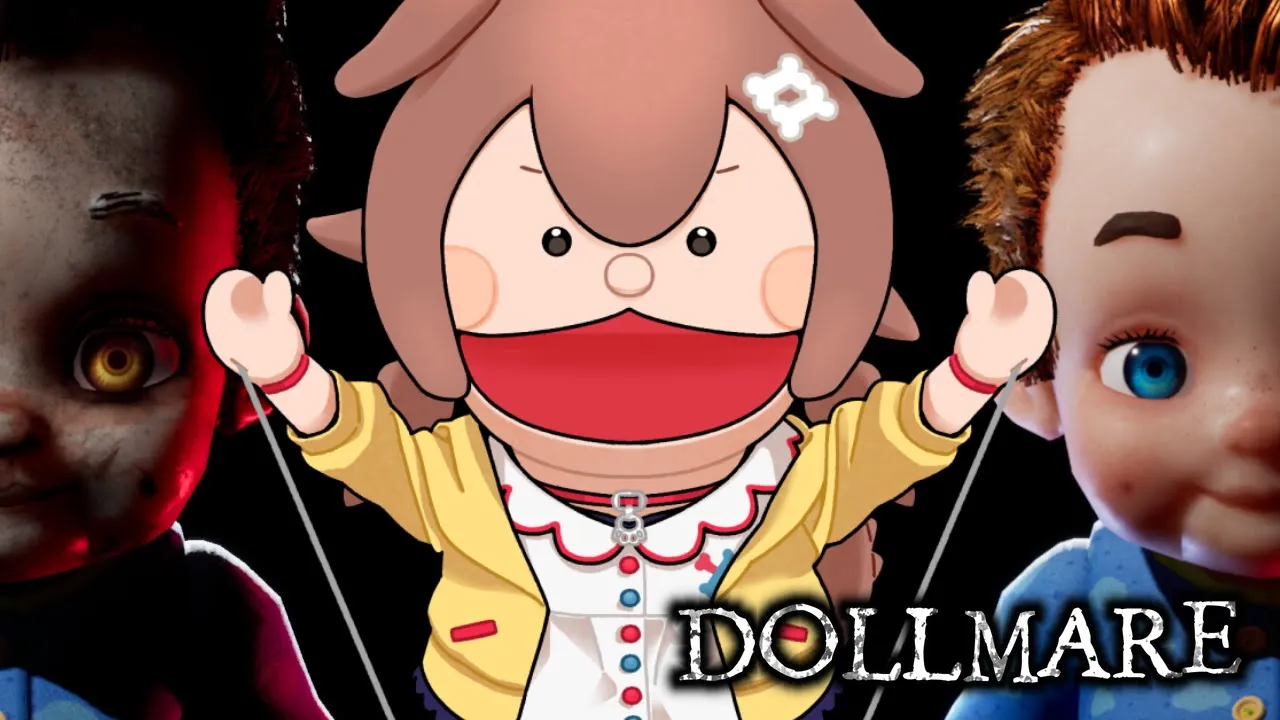 【Dollmare】不気味なおもちゃ工場で働くホラゲー！？【戌神ころね】