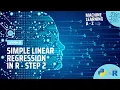 Learn Machine Learning Simple Linear Regression in R - Step 2