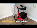 Drive Medical Nitro Rollator Review Setup Guide