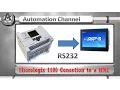 Micrologix 1100 Part 1 Introduction and conection to a DOP B HMI