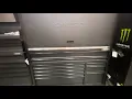 Husky tool box 10 drawers with hutch