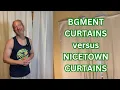 BGment Curtains versus NICETOWN Curtains