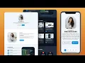 Build Deploy a Responsive Portfolio Website using HTML and CSS with Light Dark mode