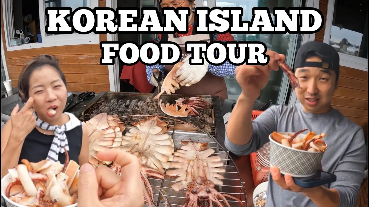 KOREA VLOG Ep. 6: Jeju Island Food Tour! Fresh Seafood, Horse Meat/BBQ, Aqua Planet!