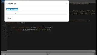 Java Getting Started with Online GDB