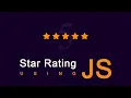 Star Rating Using JS Star Rating In HTML Using JavaScript Review Section HTML CSS