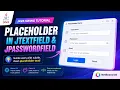 Java Swing Placeholder in JTextField JPasswordField NetBeans UI Design Tutorial