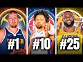 Ranking the Top 25 NBA Players Right Now