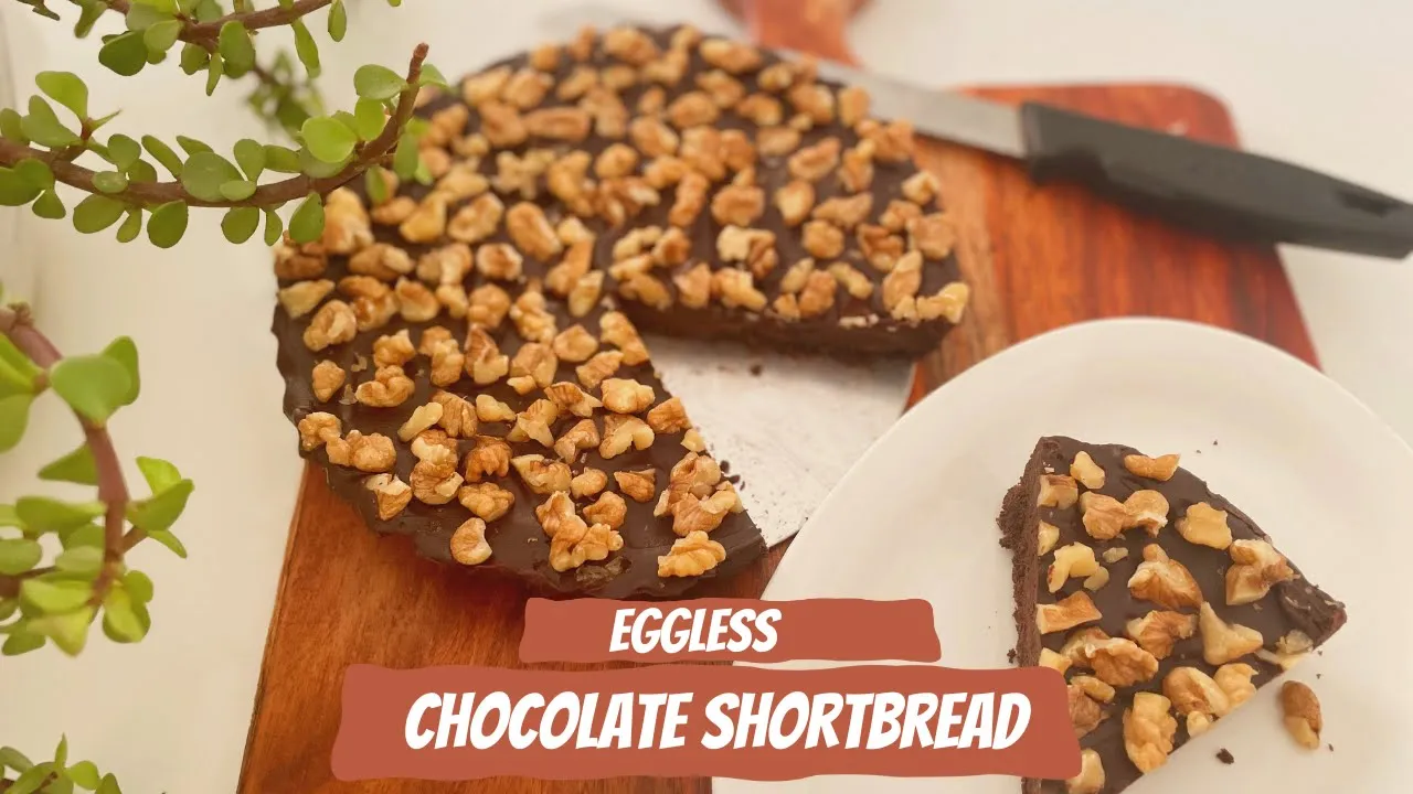 Indulge in Delicious Eggless Chocolate Shortbread