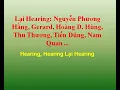 Download Lagu Lại Hearing: Nguyễn Phương Hằng, Gerard, Hoàng D. Hùng, Thu Thương, Tiến Dũng, Nam Quan ...