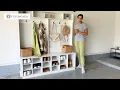 Entryway Storage Bench Review FUFU GAGA